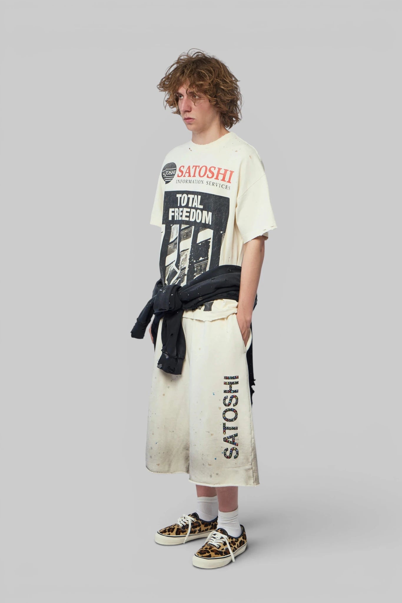 Satoshi Nakamoto - Drifter Sweatshort - LABELS