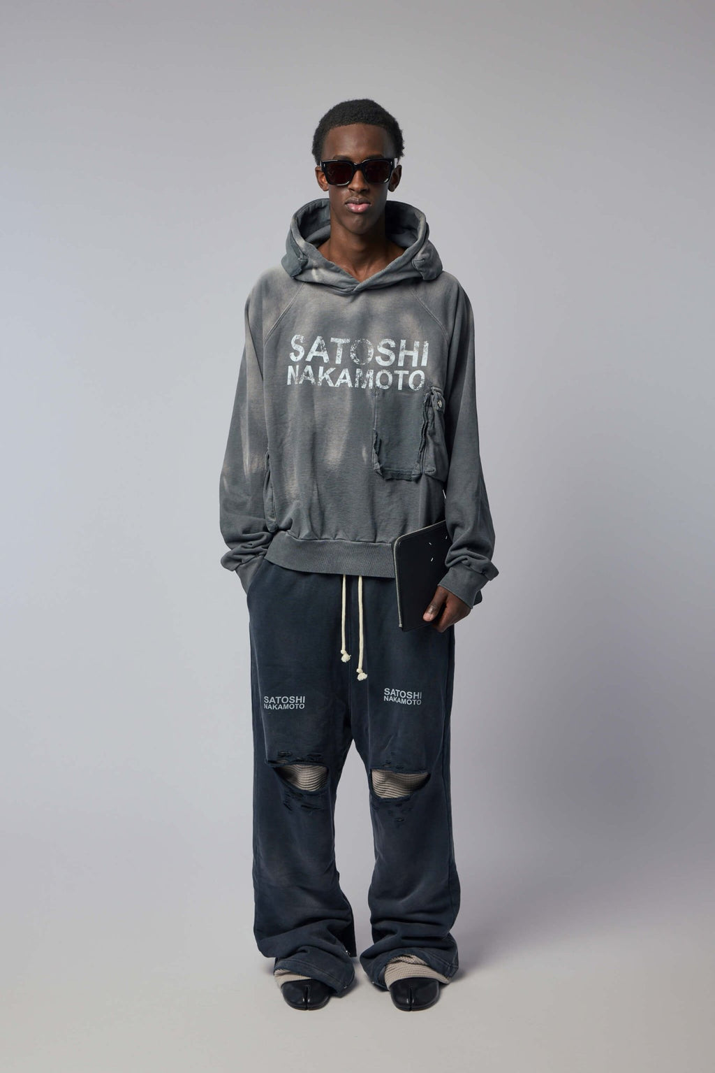 Satoshi Nakamoto - Holy Ghost Layered Sweatpant - LABELS