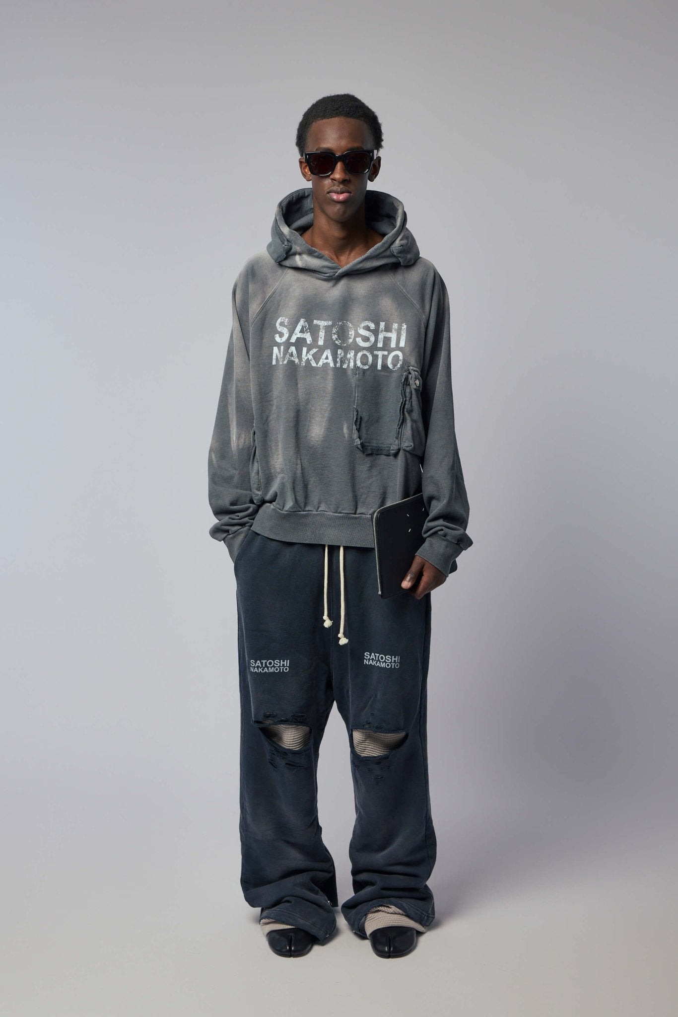 Satoshi Nakamoto - Holy Ghost Layered Sweatpant - LABELS