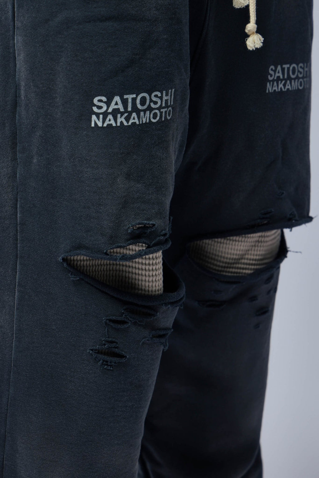 Satoshi Nakamoto - Holy Ghost Layered Sweatpant - LABELS