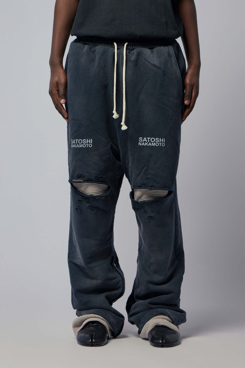 Satoshi Nakamoto - Holy Ghost Layered Sweatpant - LABELS