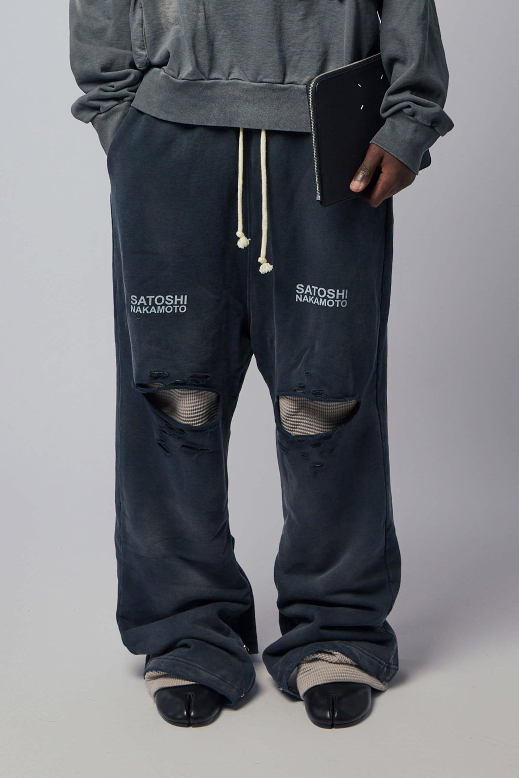 Satoshi Nakamoto - Holy Ghost Layered Sweatpant - LABELS