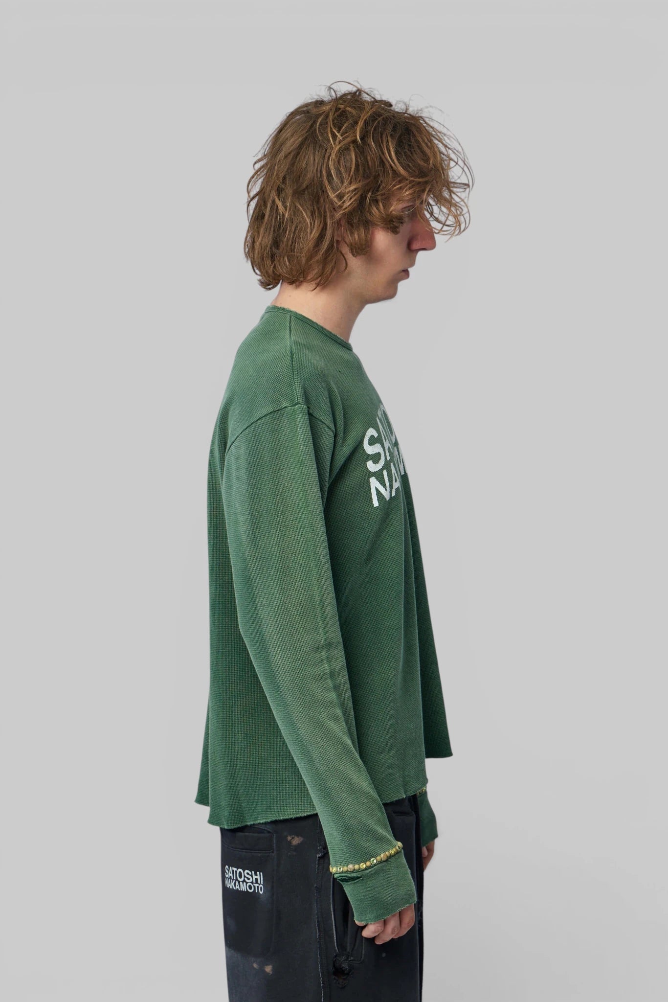 Satoshi Nakamoto - Logo Thermal W/ Studs - LABELS