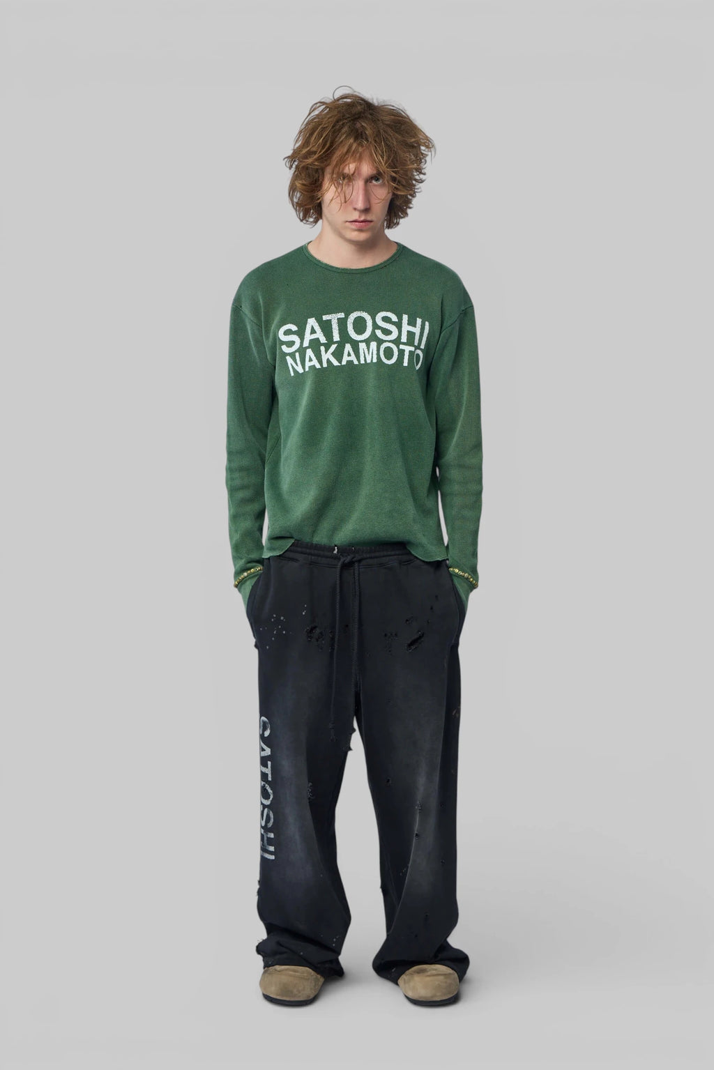 Satoshi Nakamoto - Logo Thermal W/ Studs - LABELS