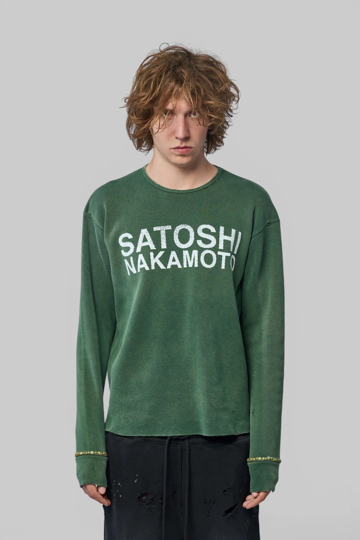 Satoshi Nakamoto - Logo Thermal W/ Studs - LABELS
