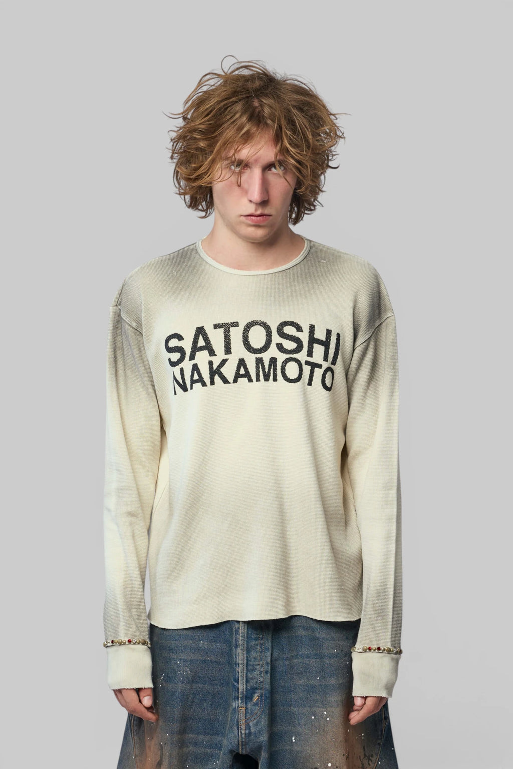 Satoshi Nakamoto - Logo Thermal W/ Studs - LABELS