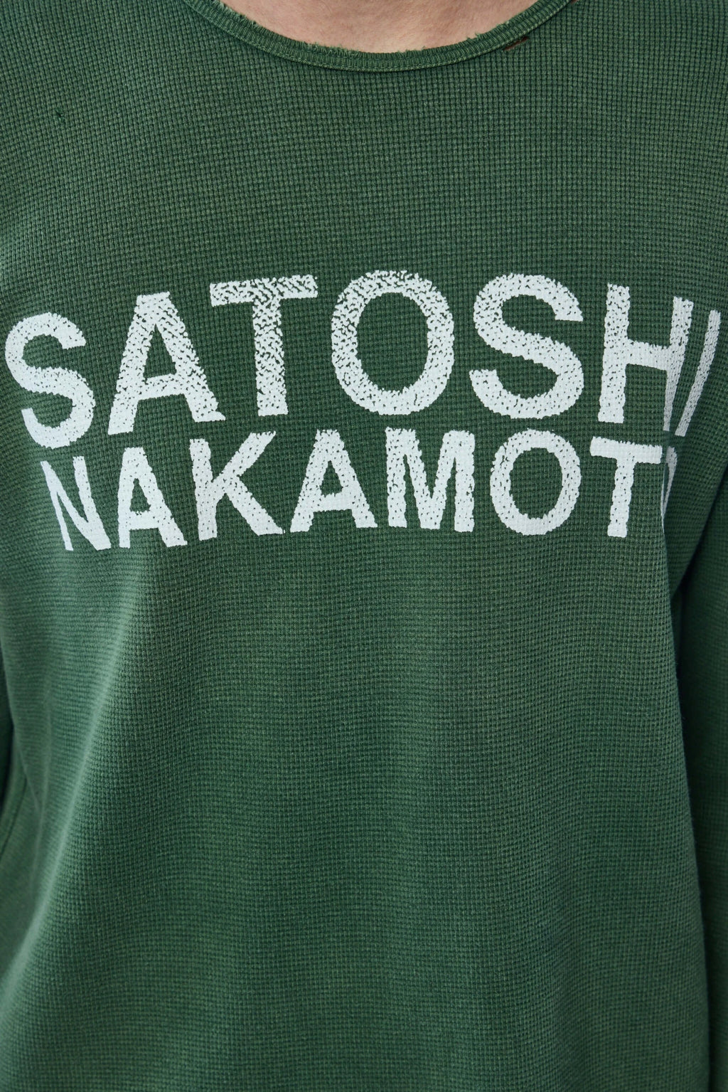 Satoshi Nakamoto - Logo Thermal W/ Studs - LABELS