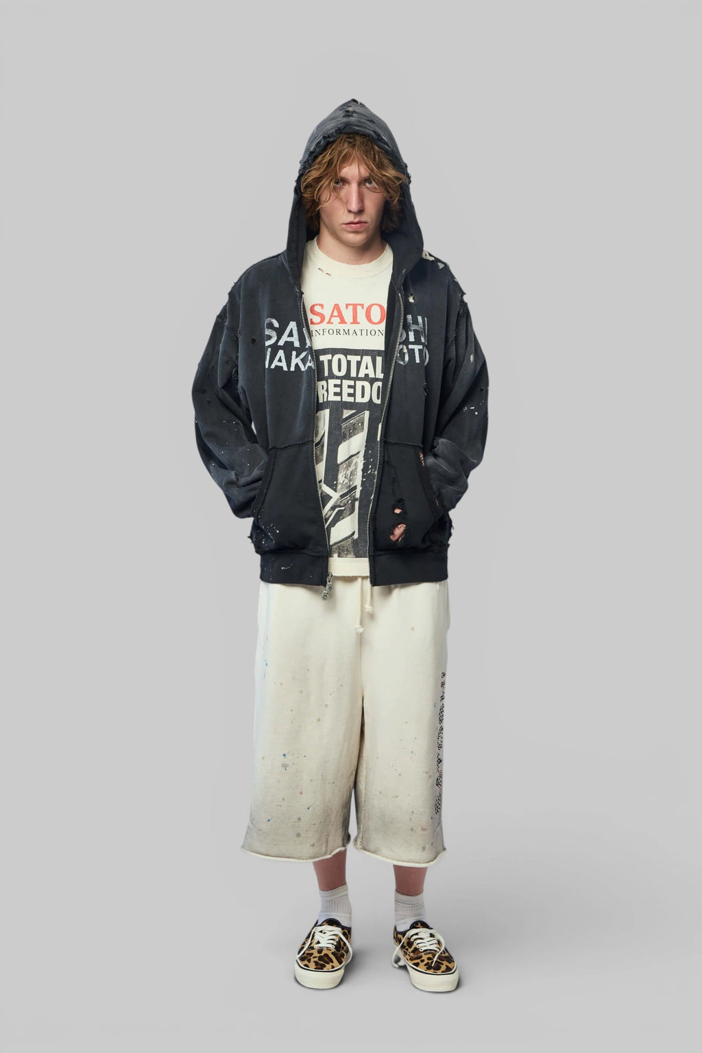 Satoshi Nakamoto - Luke Fleece Hoodie - LABELS