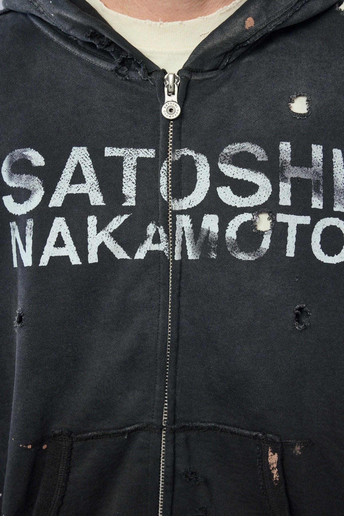 Satoshi Nakamoto - Luke Fleece Hoodie - LABELS