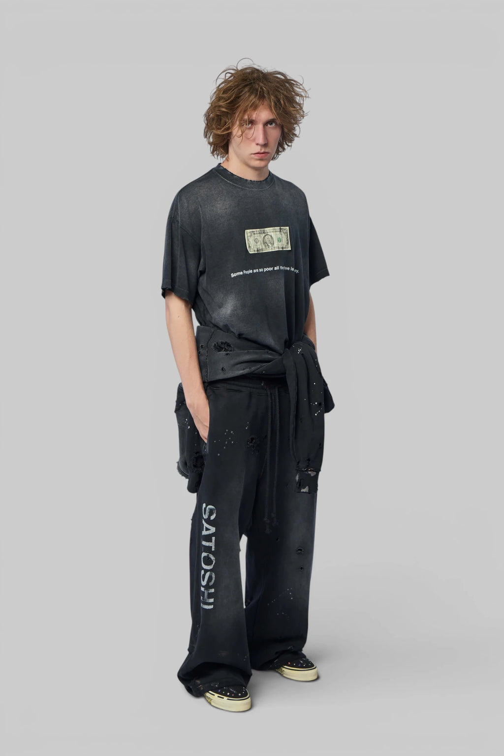 Satoshi Nakamoto - Luke Fleece Sweat - LABELS