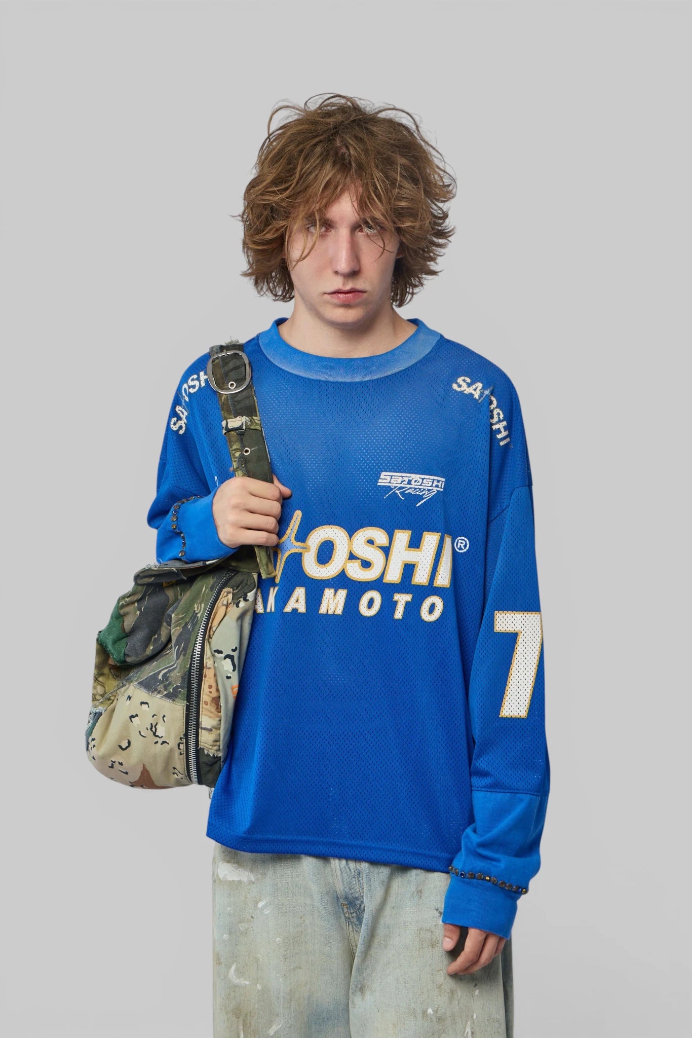 Satoshi Nakamoto - Mesh Moto Jersey - LABELS