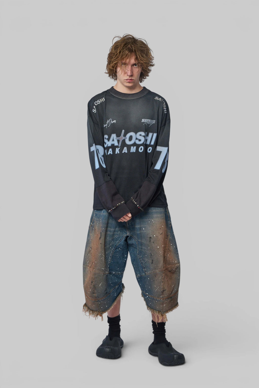Satoshi Nakamoto - Mesh Moto Jersey - LABELS