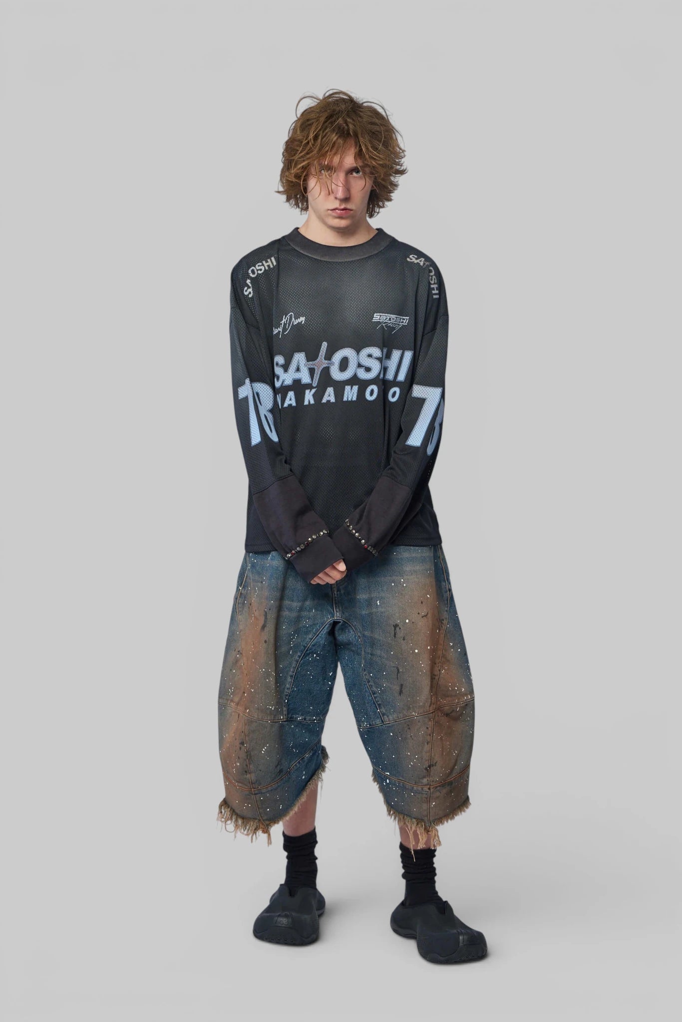 Satoshi Nakamoto - Mesh Moto Jersey - LABELS