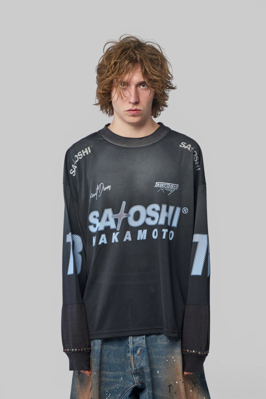 Satoshi Nakamoto - Mesh Moto Jersey - LABELS