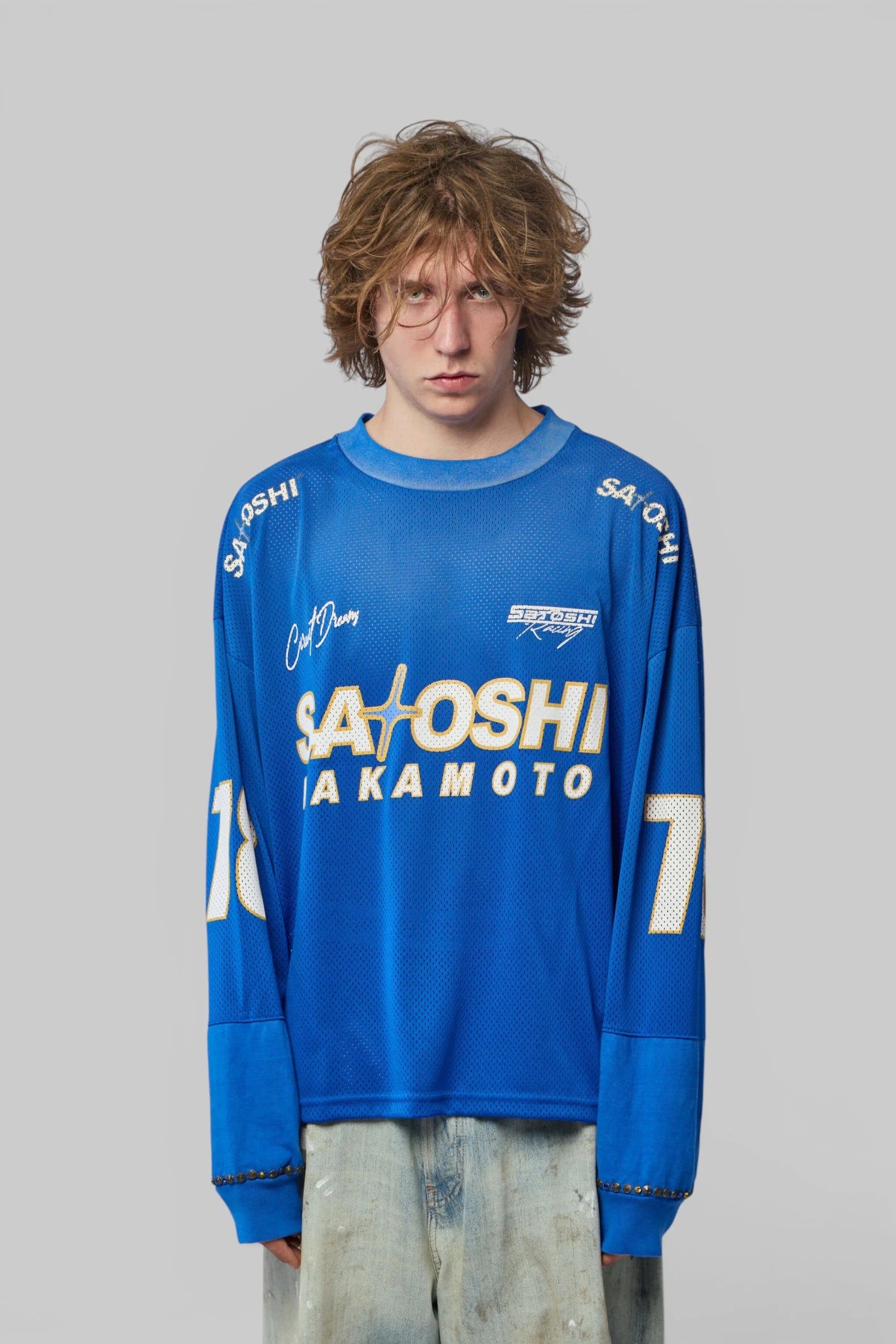 Satoshi Nakamoto - Mesh Moto Jersey - LABELS