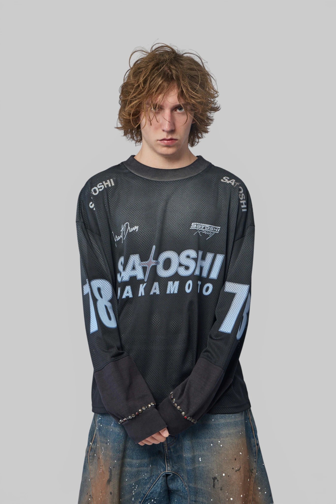 Satoshi Nakamoto - Mesh Moto Jersey - LABELS
