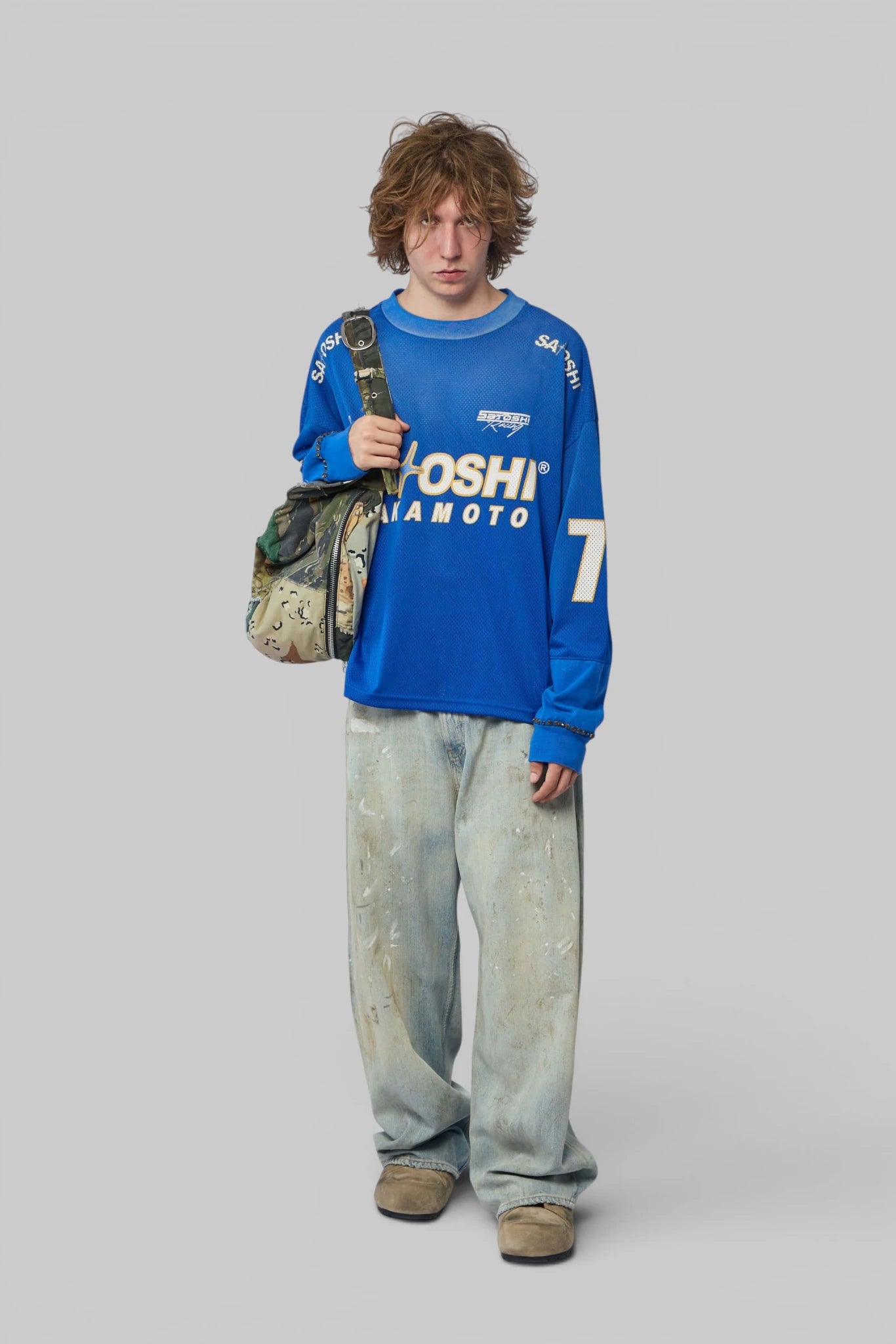 Satoshi Nakamoto - Mesh Moto Jersey - LABELS