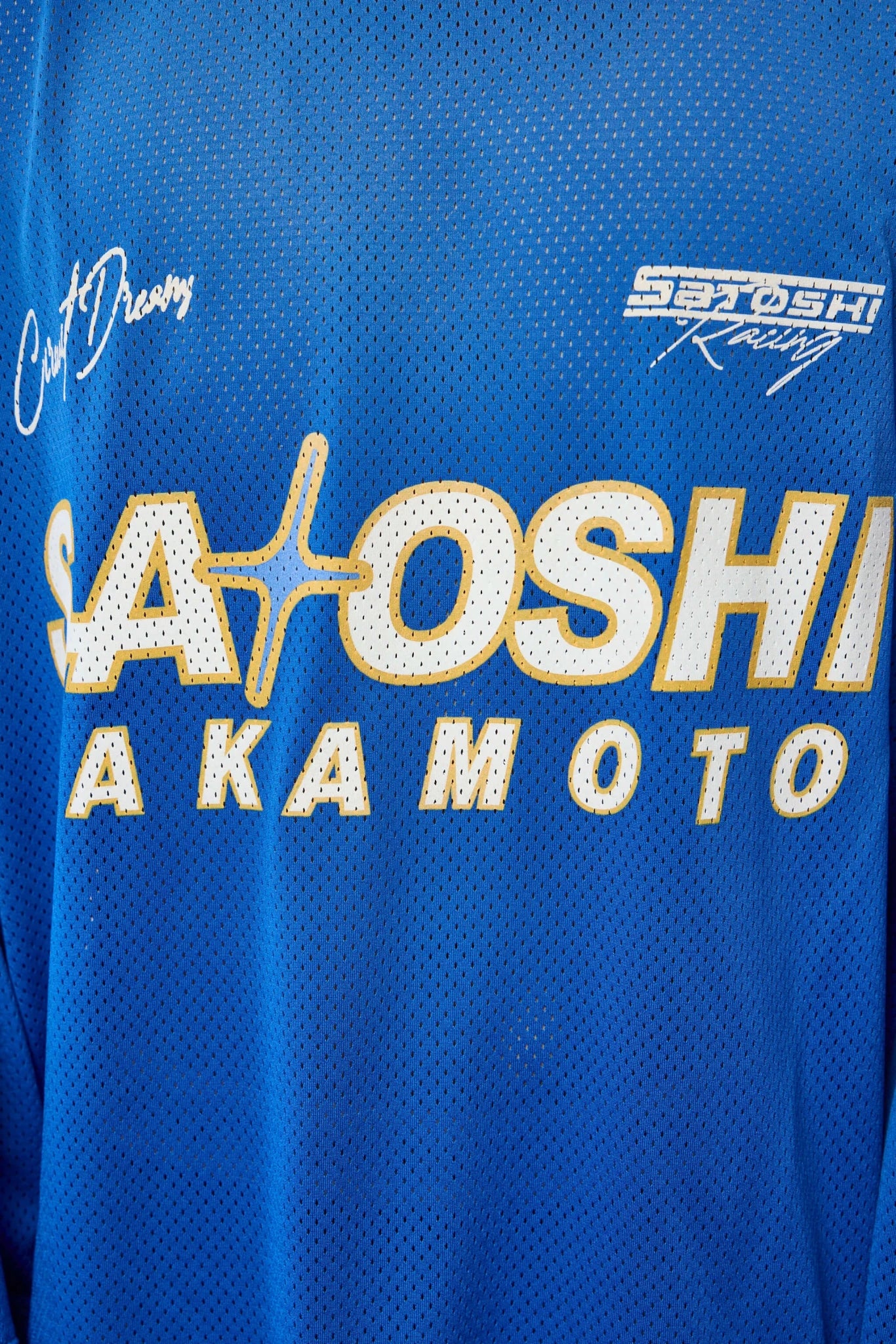Satoshi Nakamoto - Mesh Moto Jersey - LABELS