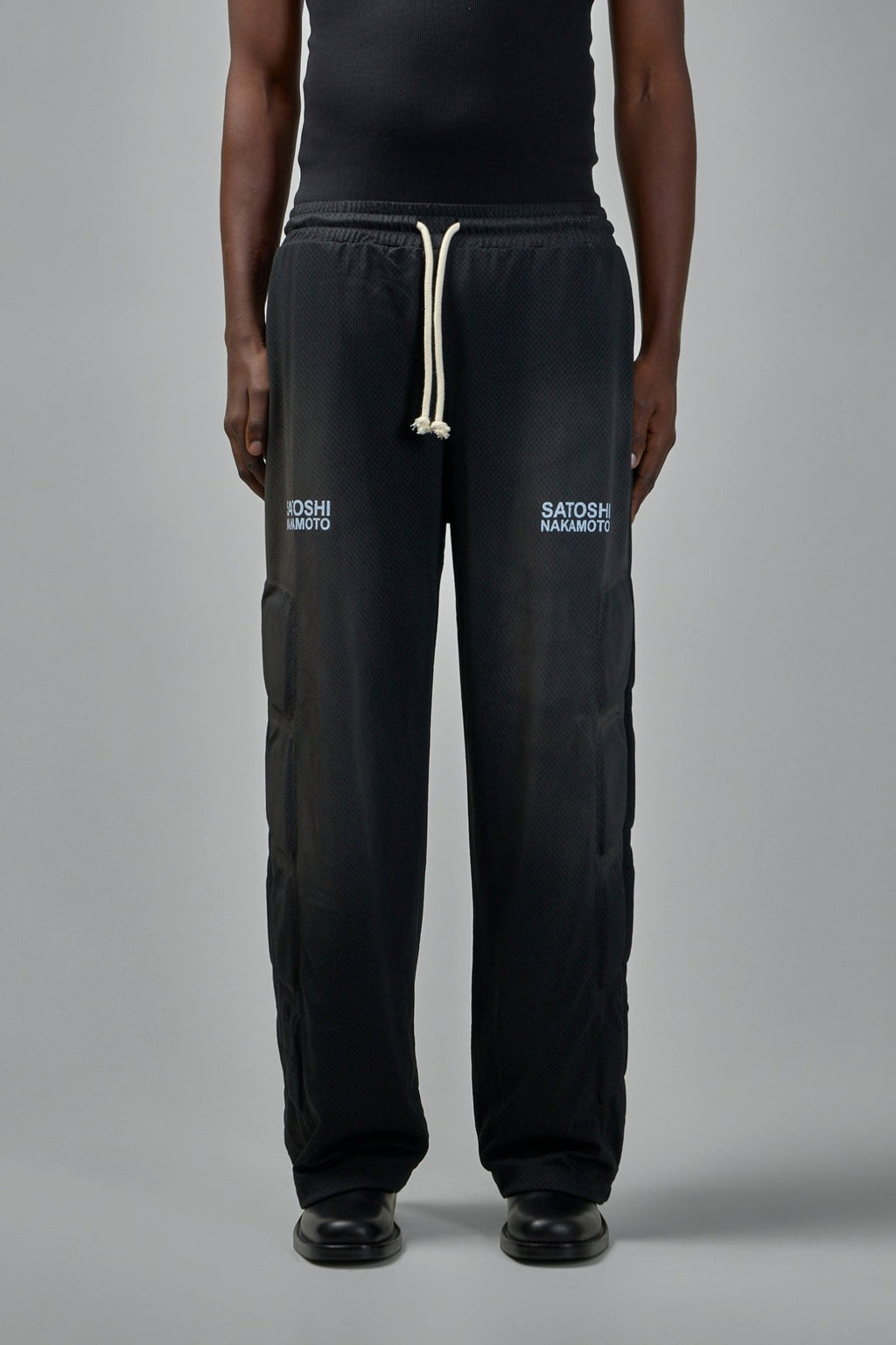 Satoshi Nakamoto - Mesh Moto Lounge Pant - LABELS