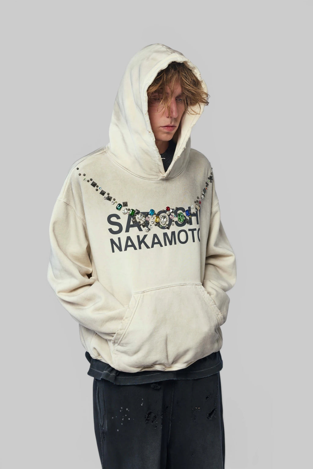 Satoshi Nakamoto - Necklace Hoodie - LABELS