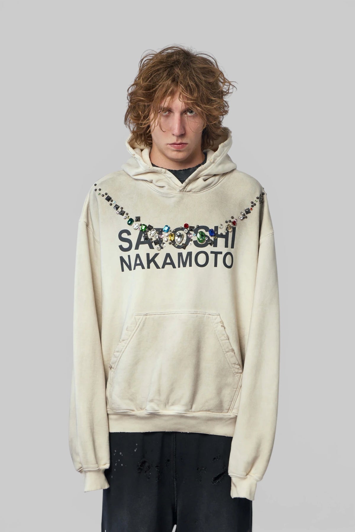 Satoshi Nakamoto - Necklace Hoodie - LABELS