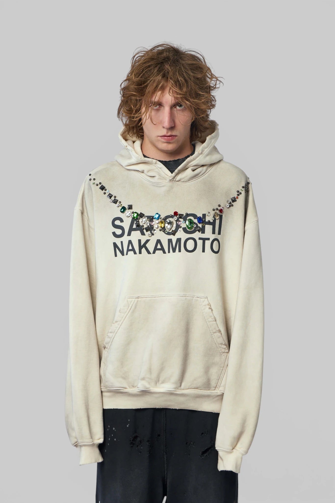 Satoshi Nakamoto - Necklace Hoodie - LABELS