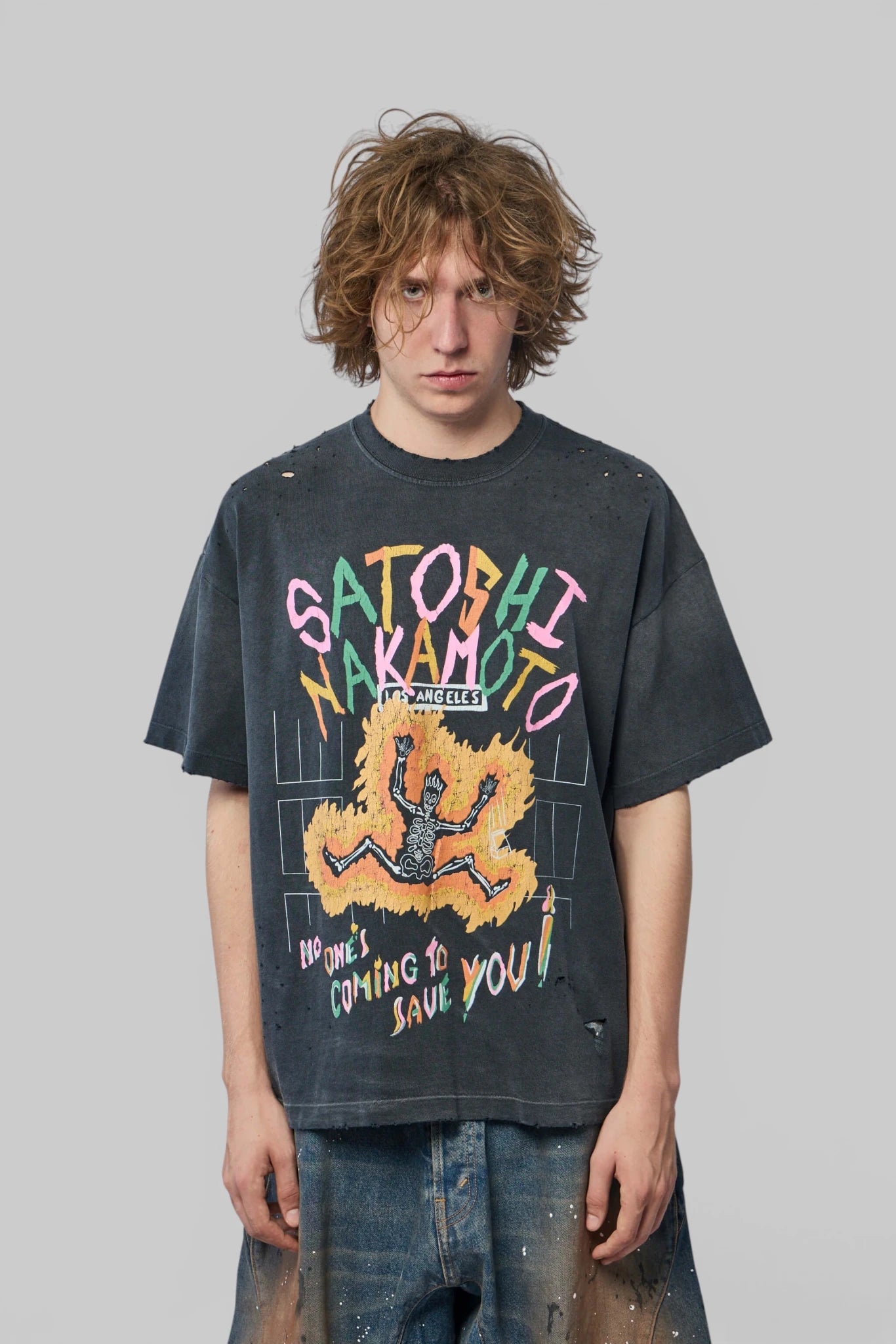 Satoshi Nakamoto - No Savior Tee - LABELS