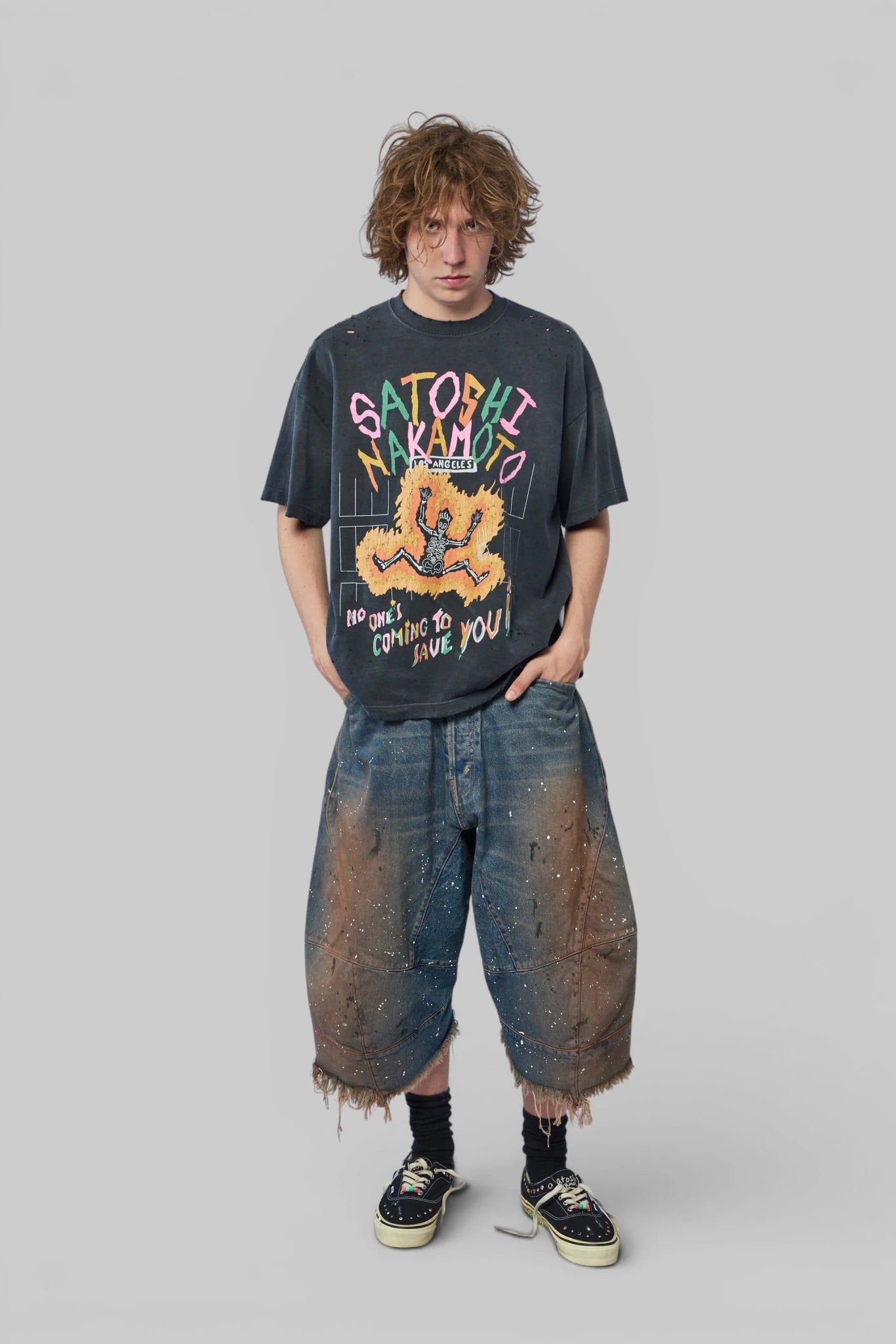Satoshi Nakamoto - No Savior Tee - LABELS