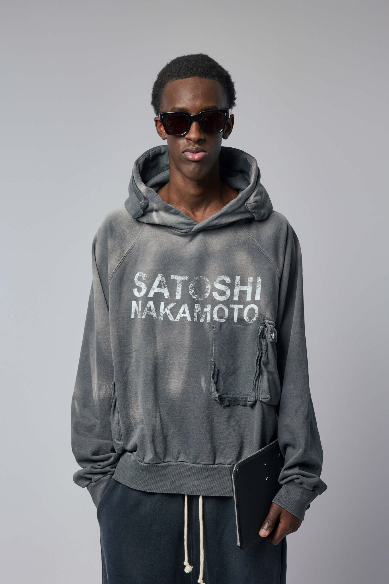 Satoshi Nakamoto - Satoshi Cargo Hoodie - LABELS