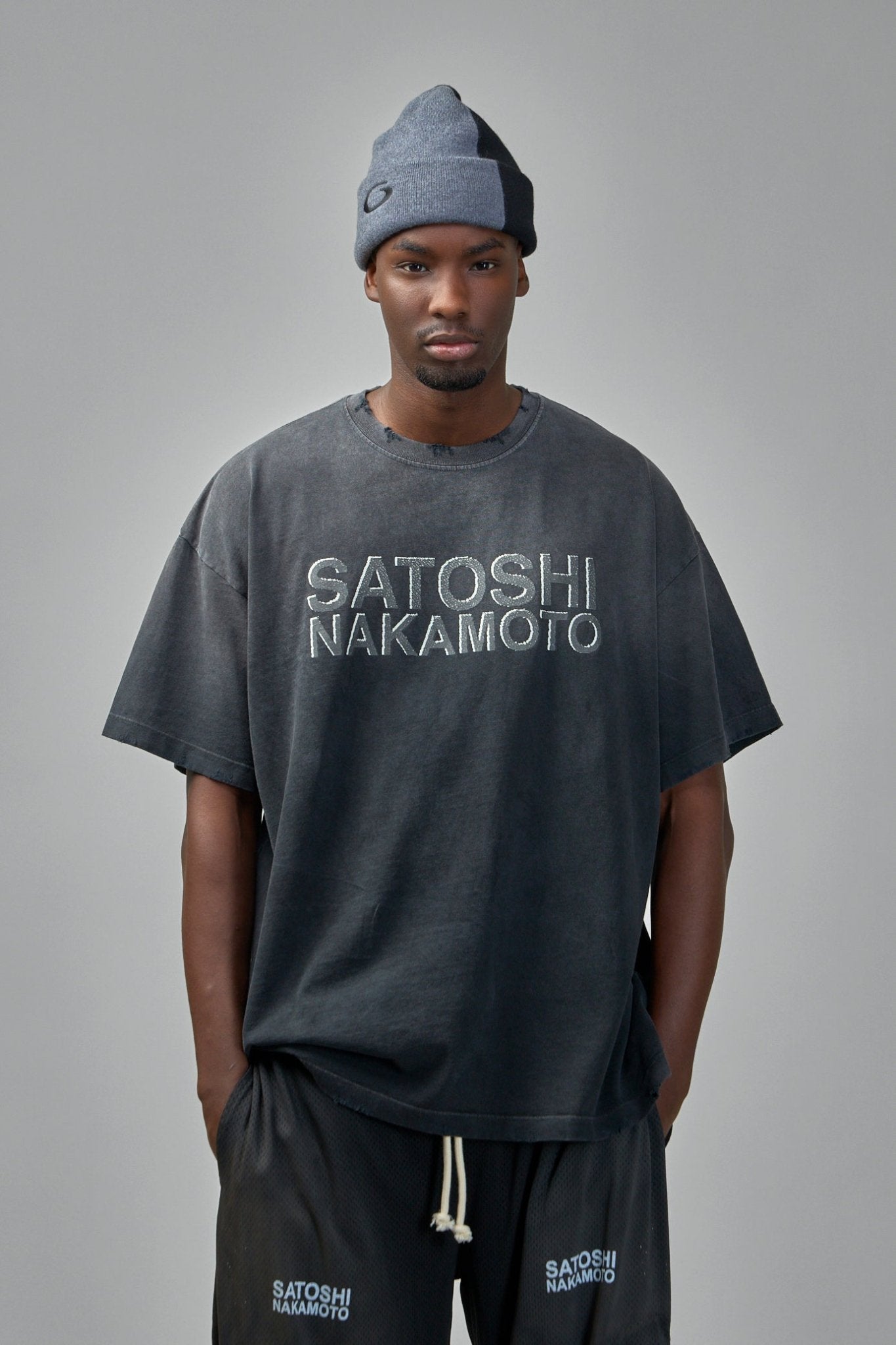Satoshi Nakamoto - Shadow Logo Tee - LABELS