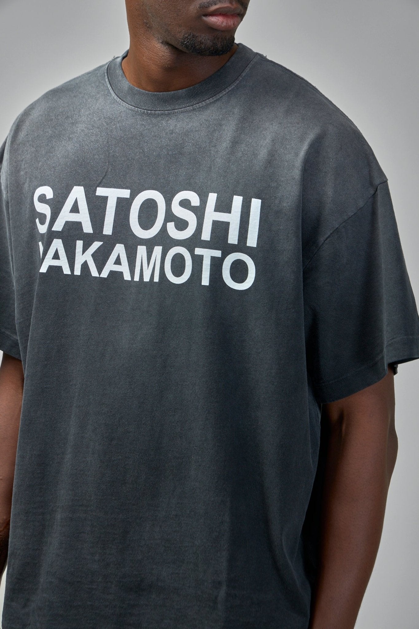 Satoshi Nakamoto - Stencil Logo Tee - LABELS