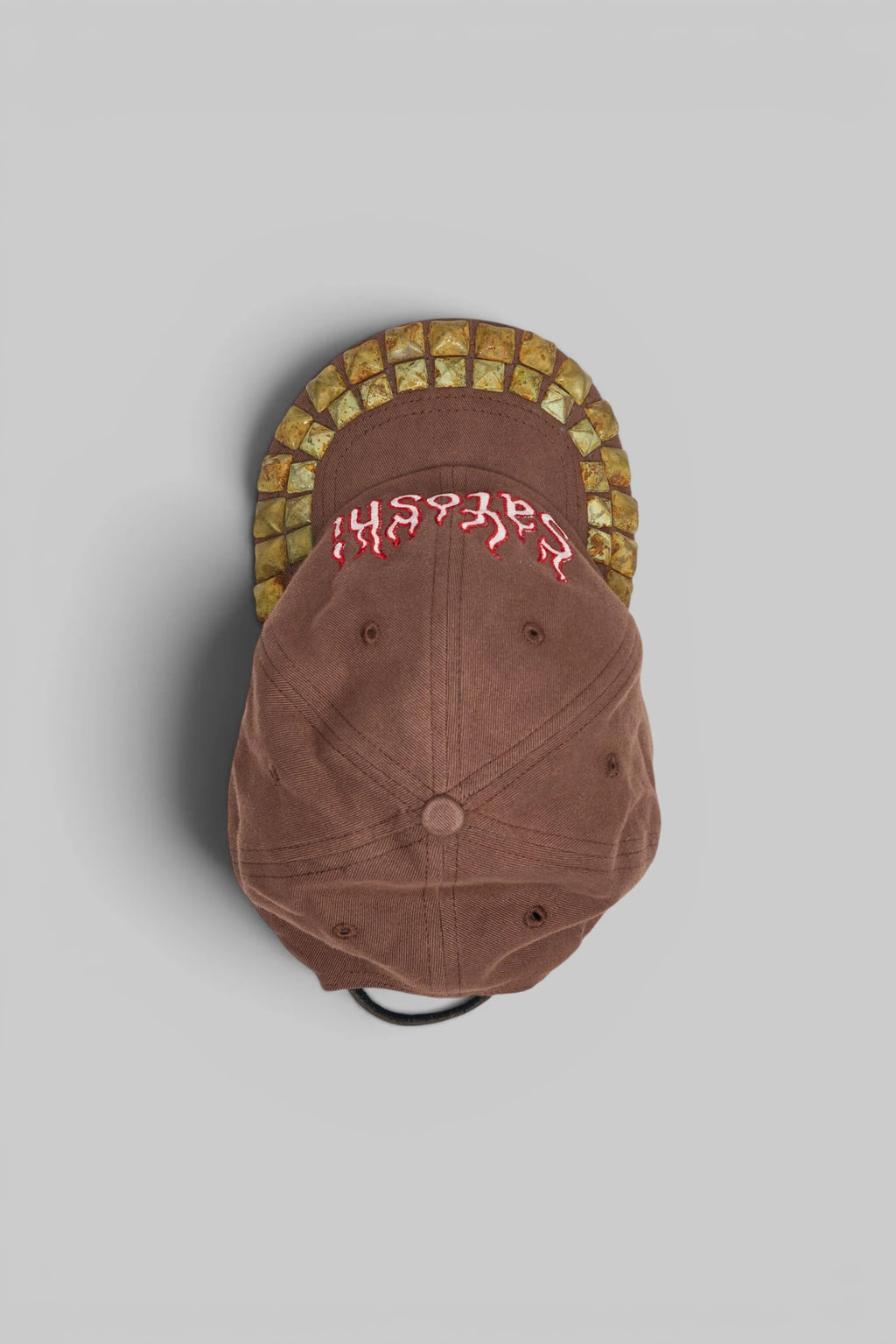 Satoshi Nakamoto - Studded Flame Cap - LABELS