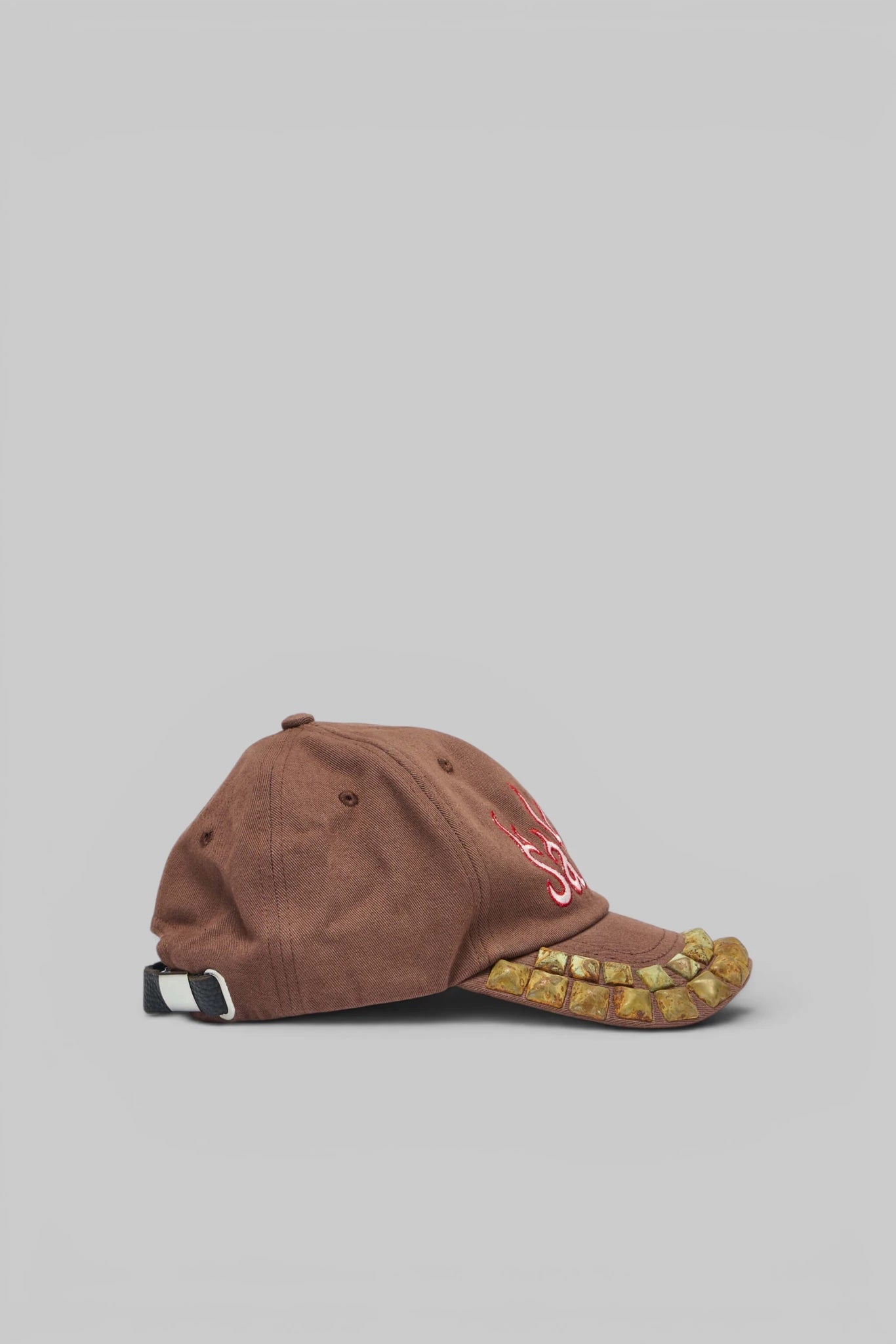 Satoshi Nakamoto - Studded Flame Cap - LABELS