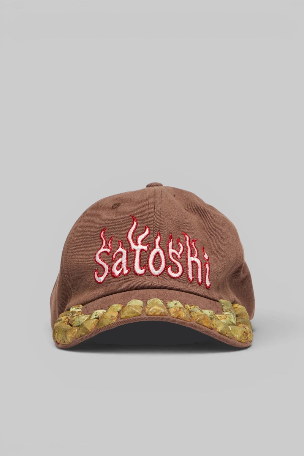 Satoshi Nakamoto - Studded Flame Cap - LABELS