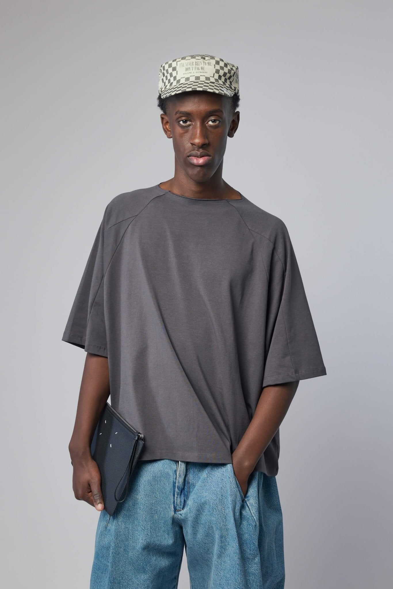 トップス draw drawers wearing round cut tee Seventh T-Shirts - Box Cut Tee Oversized Cotton – LABELS