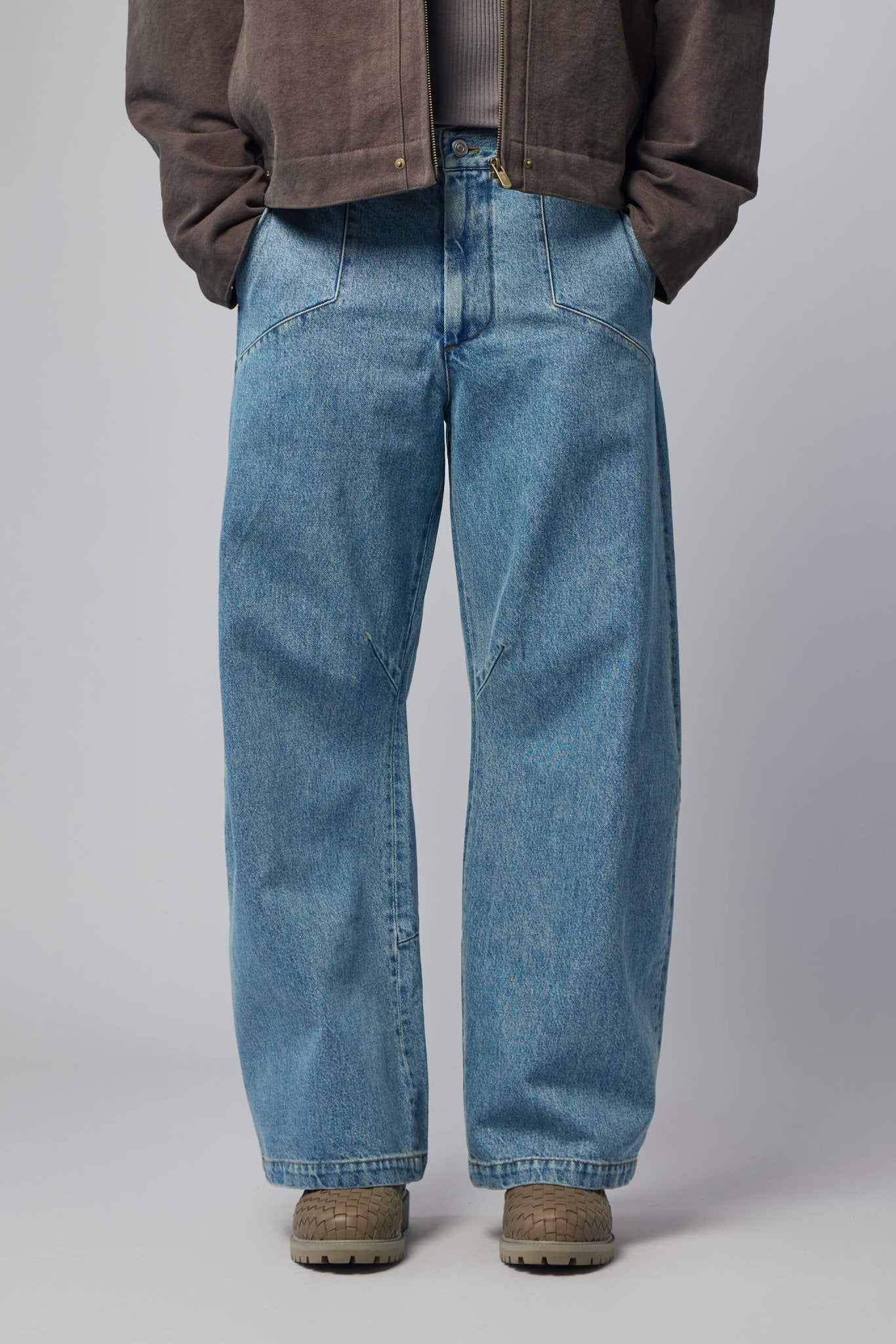 Seventh Wide-Leg Pants - Denim 410 Workwear Jeans – LABELS