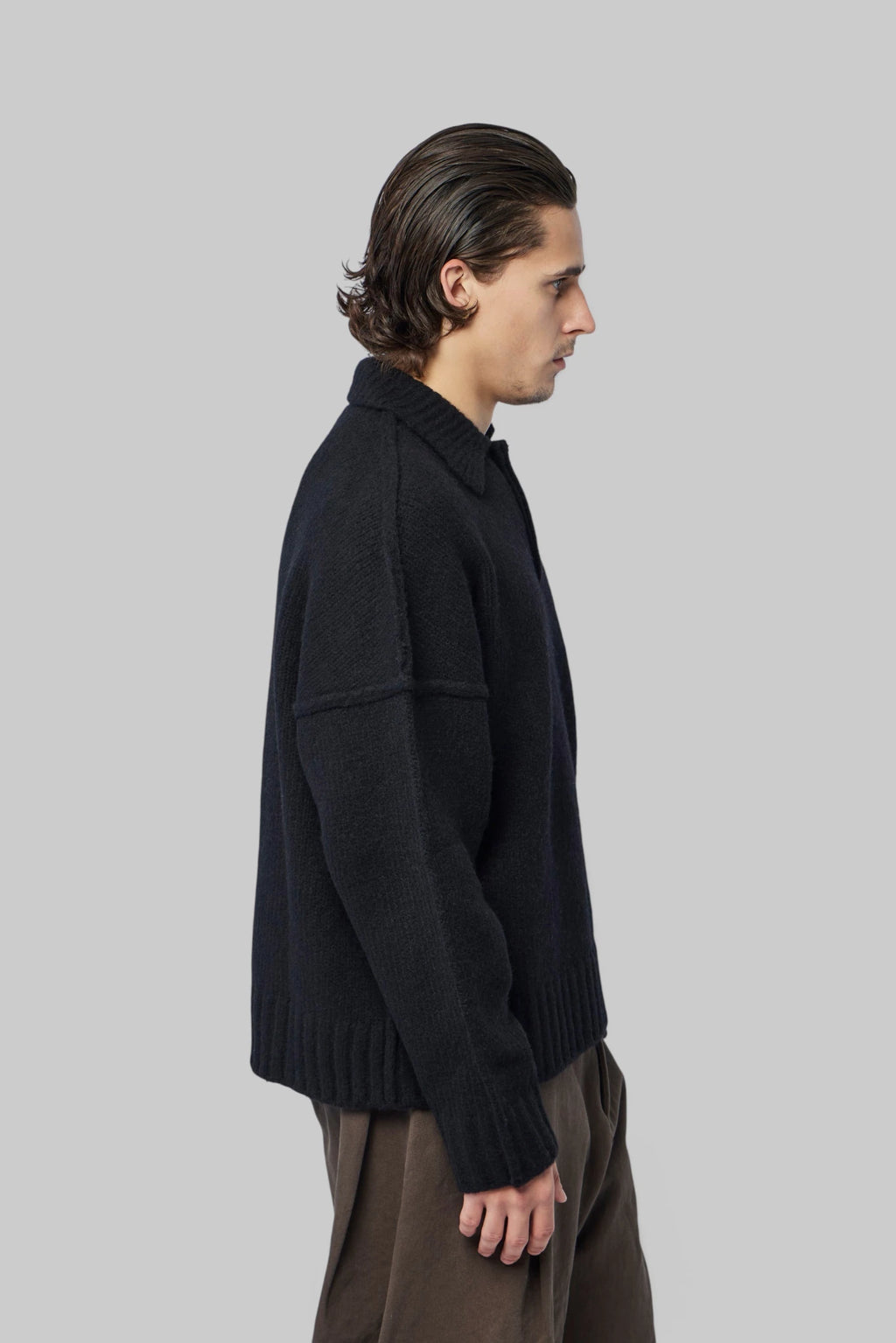 Seventh - Knitted Mens Polo - LABELS