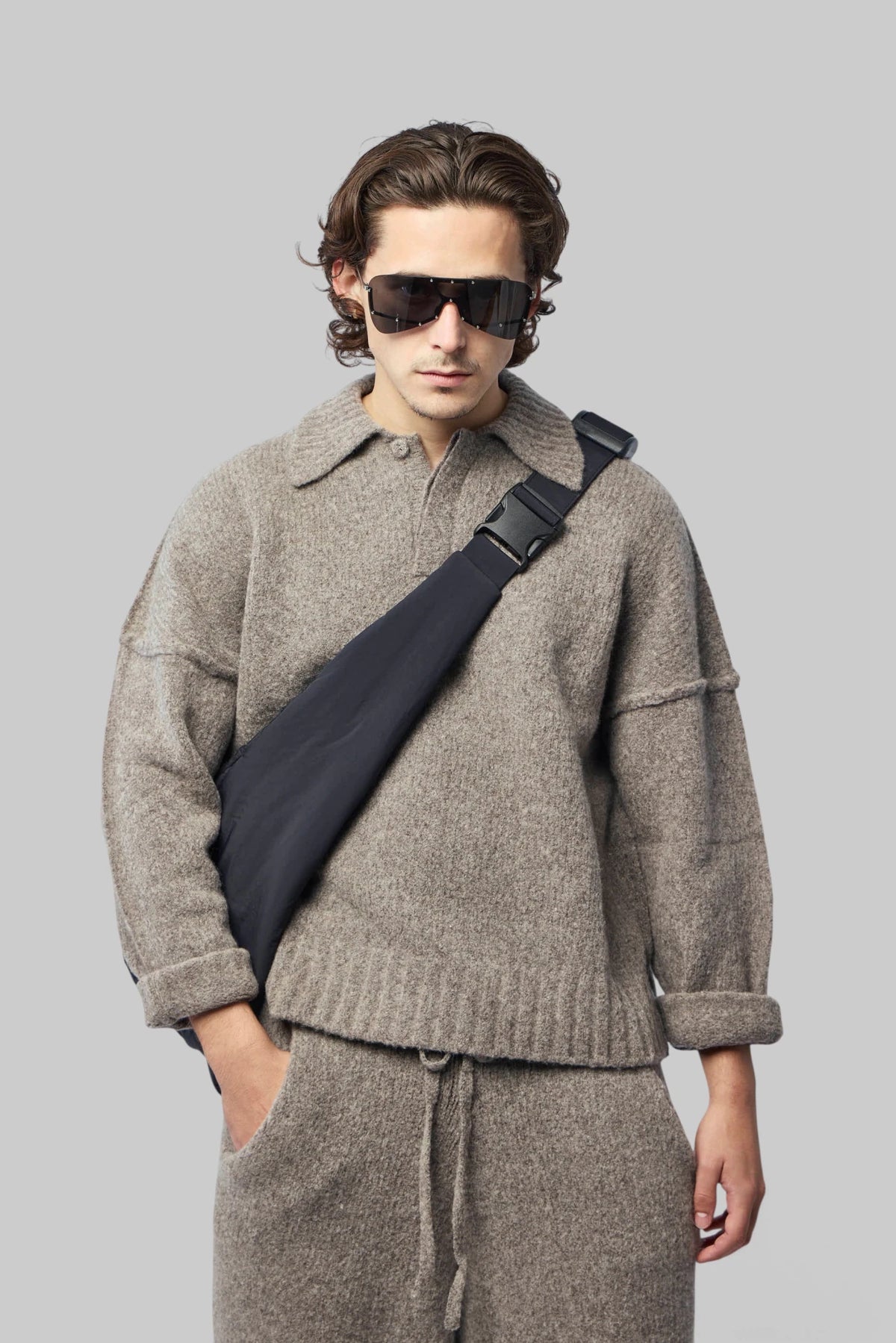 Seventh - Knitted Mens Polo - LABELS