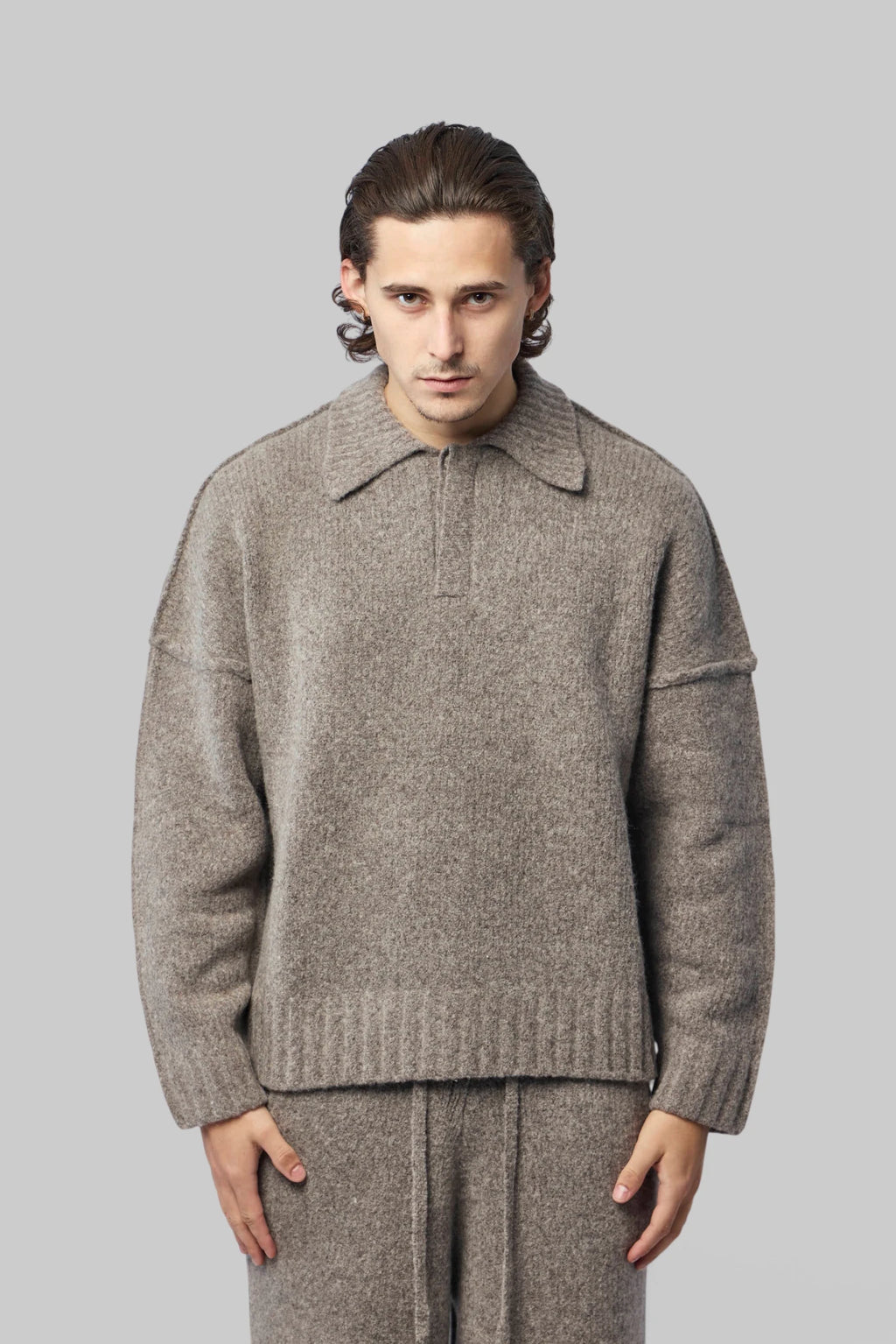 Seventh - Knitted Mens Polo - LABELS