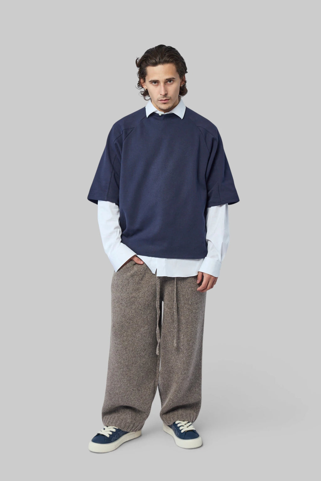 Seventh - Knitted Mens T-shirt - LABELS