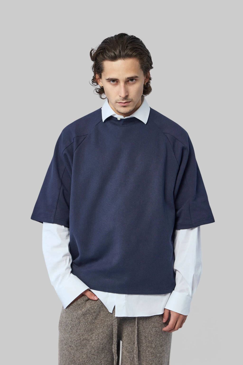 Seventh - Knitted Mens T-shirt - LABELS