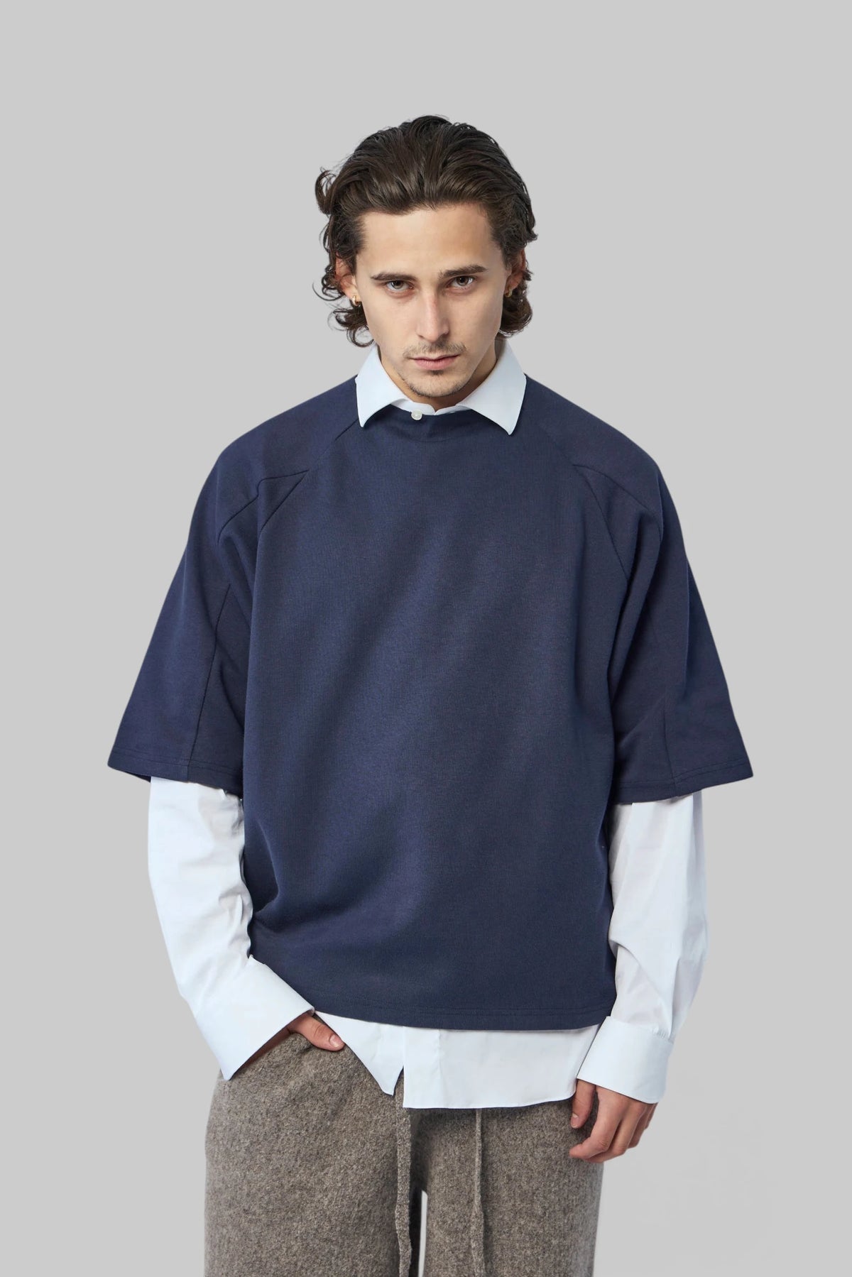 Seventh - Knitted Mens T-shirt - LABELS