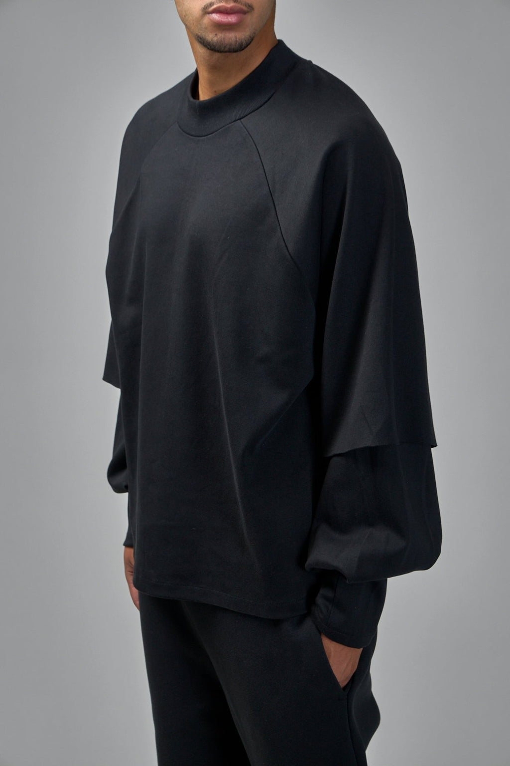 Seventh - Raglan Layered Longsleeve Tee - LABELS