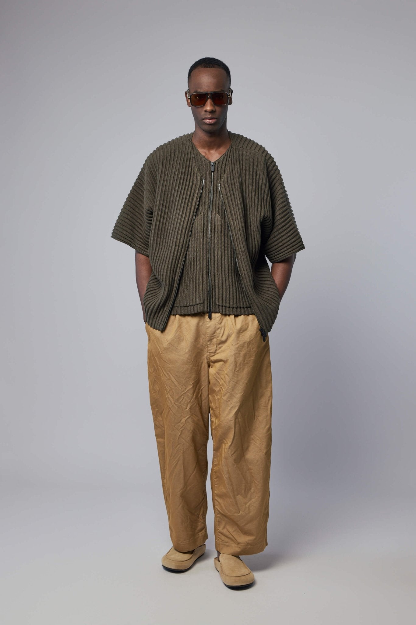 Seventh - Rib Knit Utility Vest - LABELS