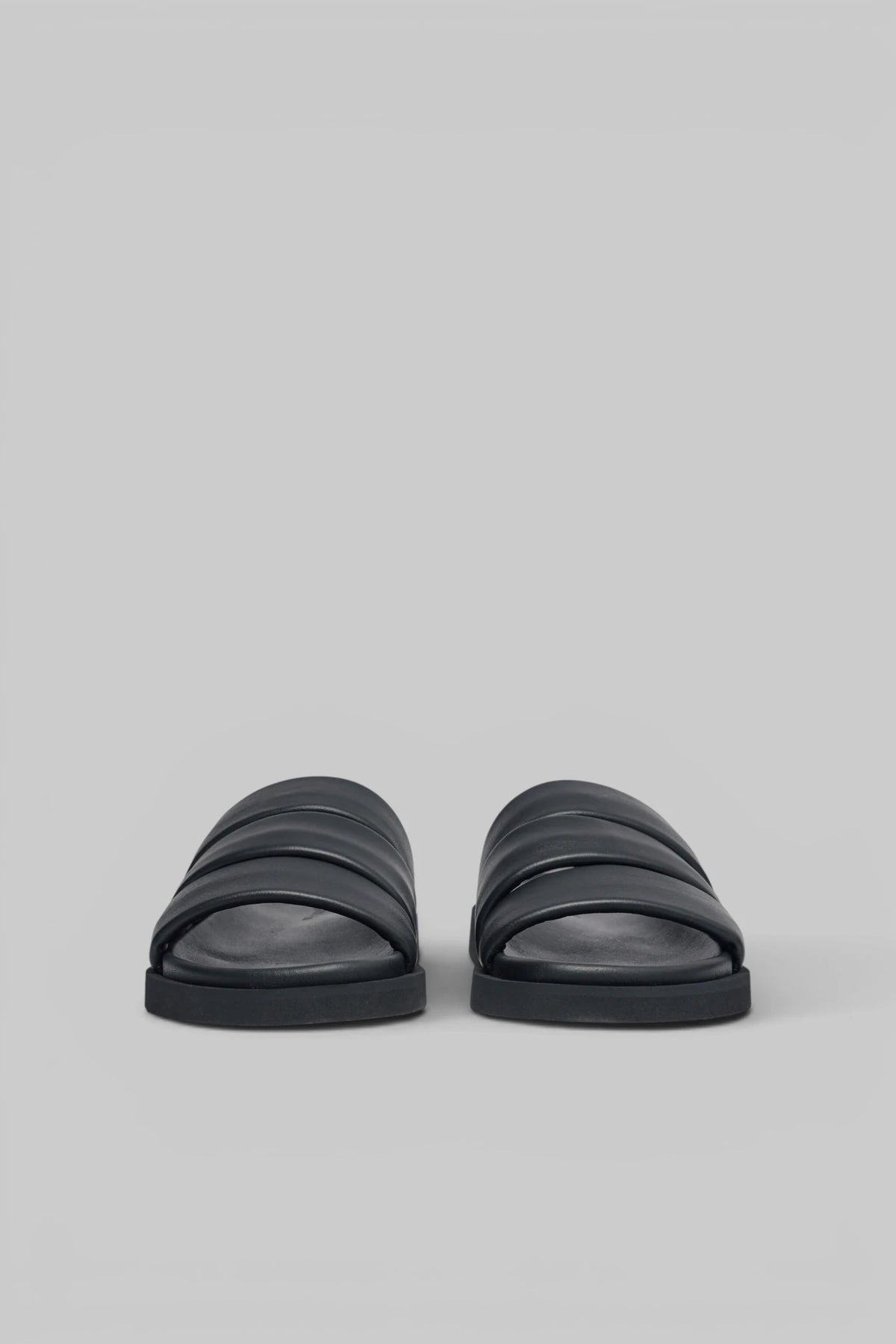 Close-up of Signed by You Sandals flat sole design