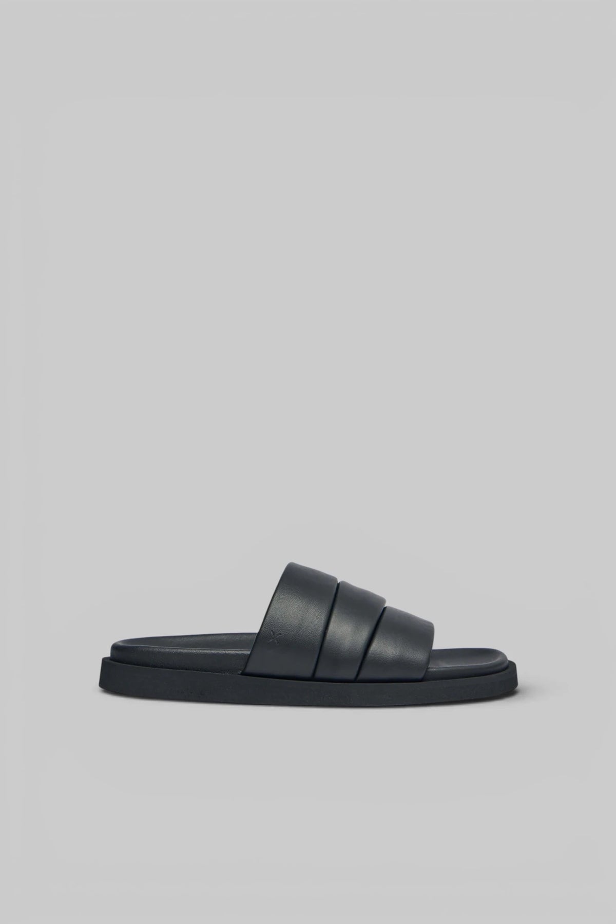 Signed by You Sandals in rescued leather with wide straps