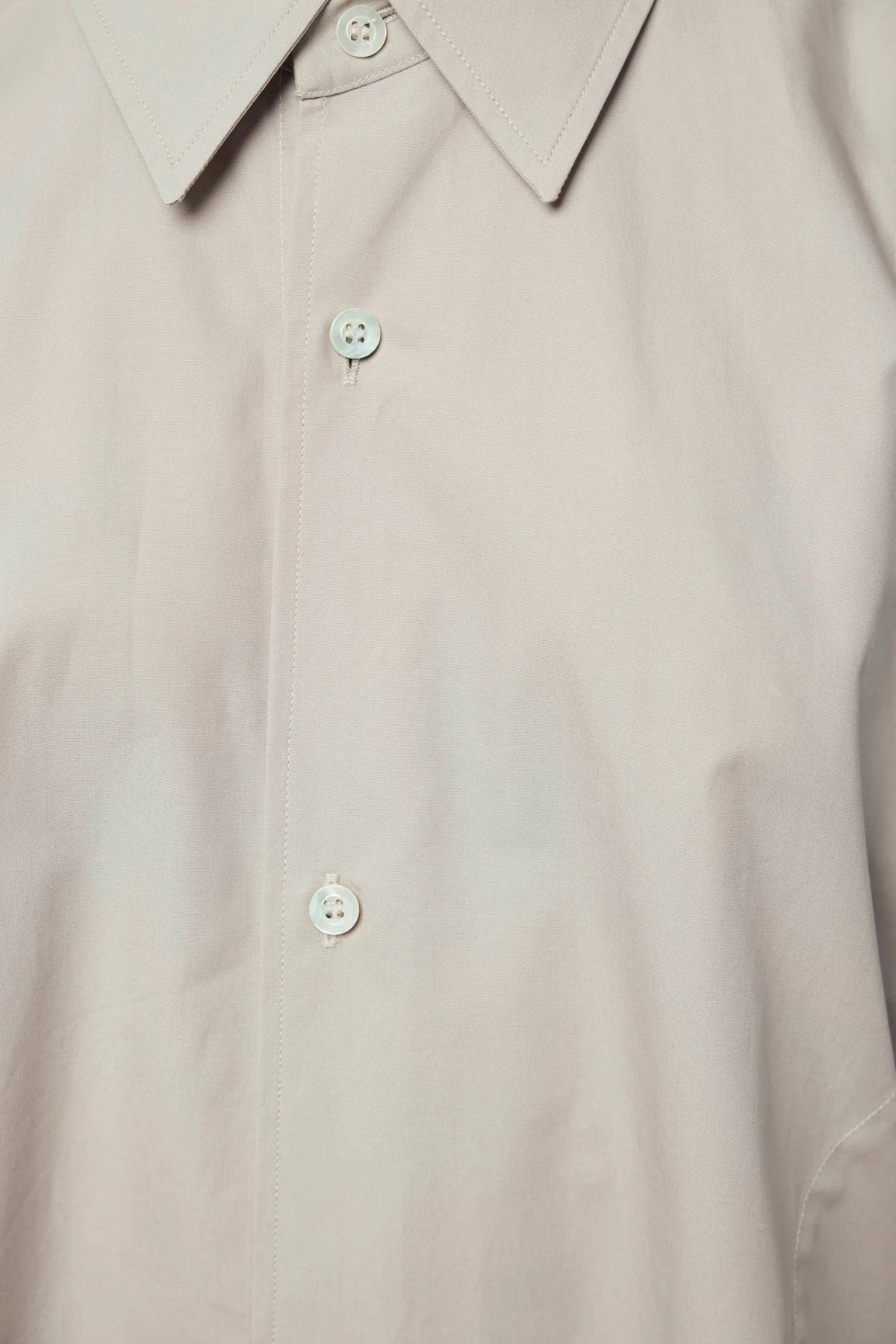 Back view of Sofie D'Hoore asymmetrical long sleeve shirt