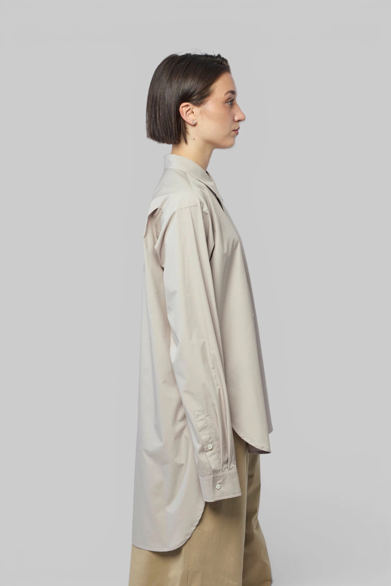 Sofie D'Hoore - Asymmetrical Long Sleeve Button Down Shirt - LABELS