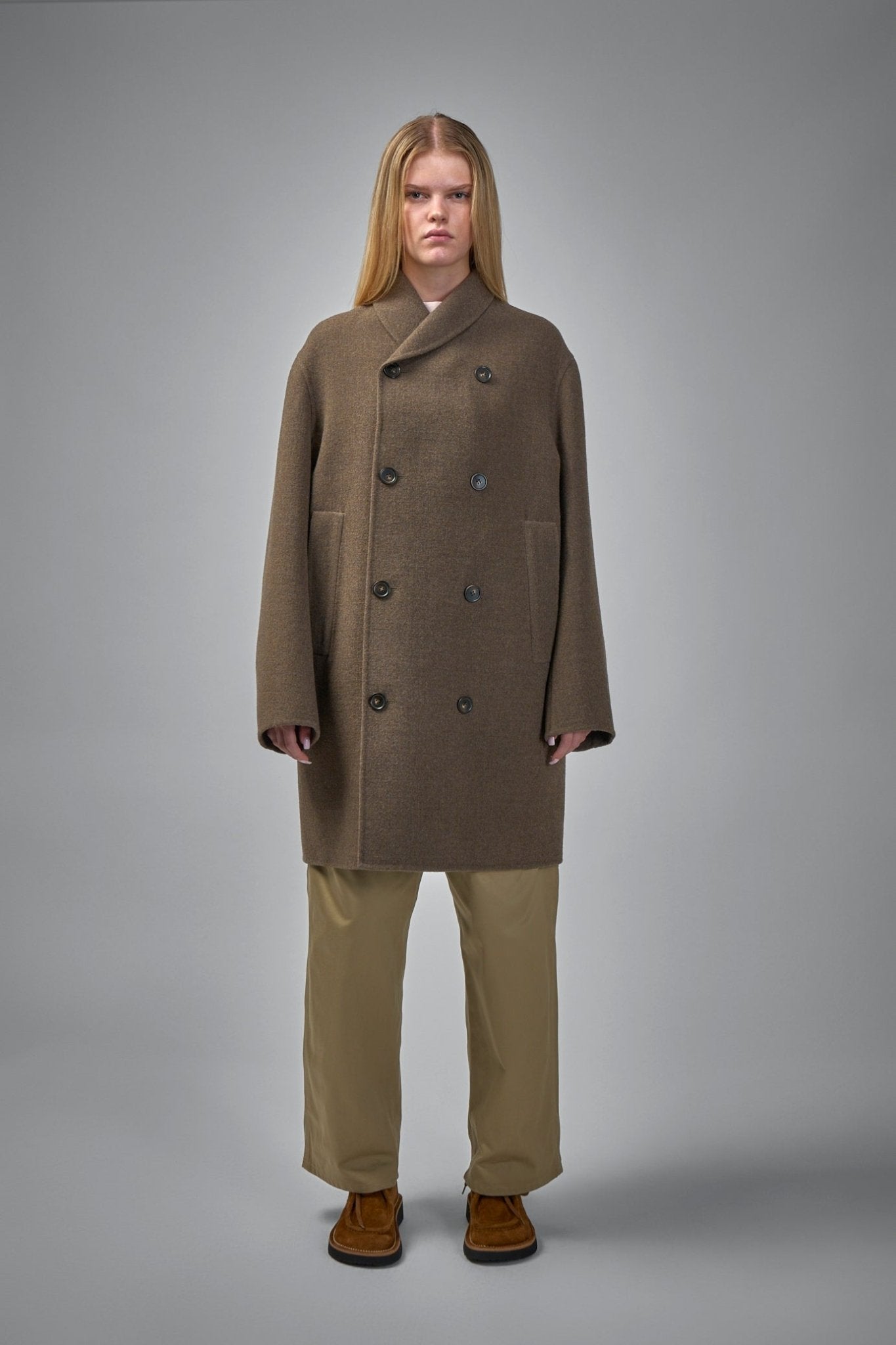 Sofie D'Hoore - Cross Wolk Caban with Shawl Collar - LABELS