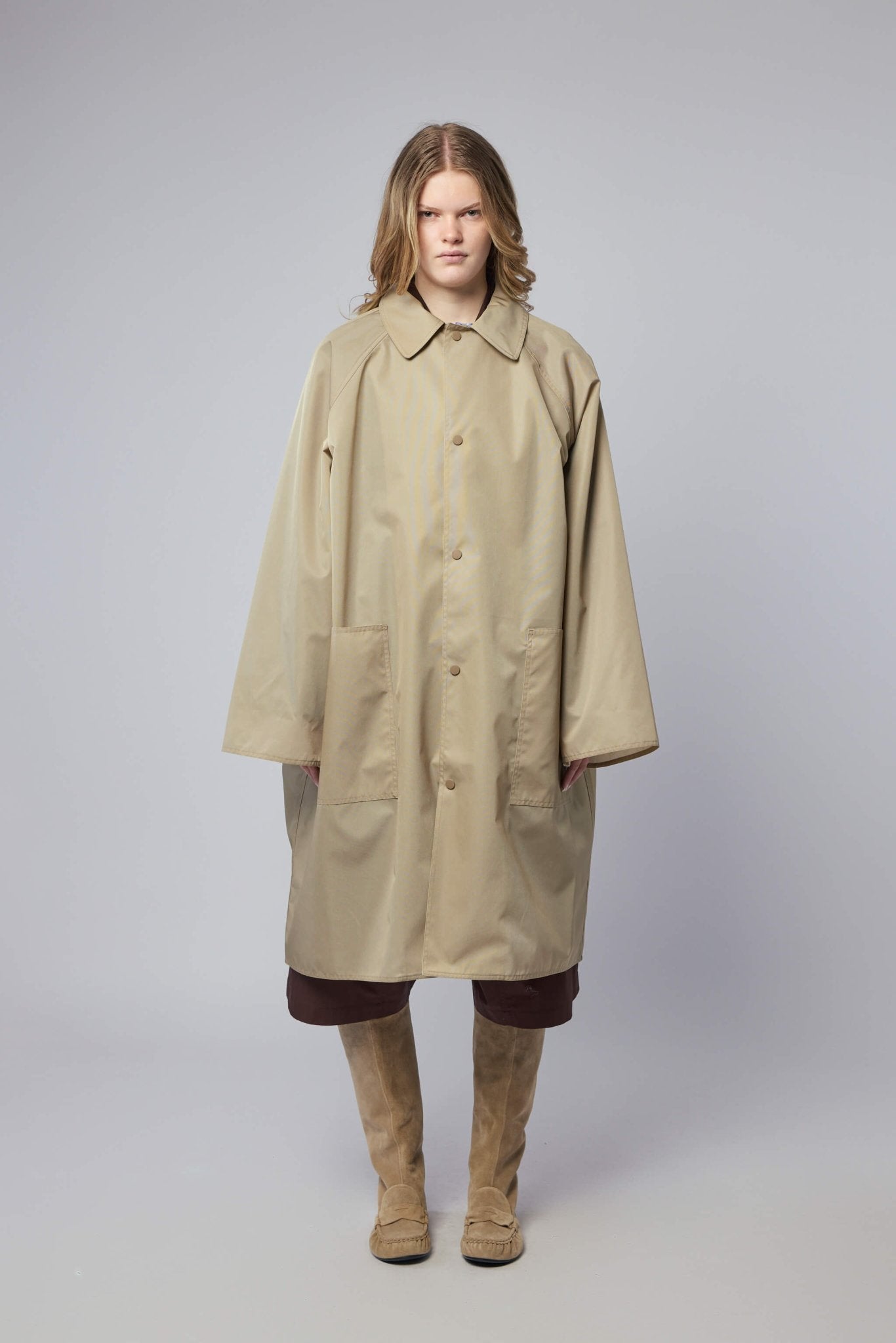 代官山Ｏ取扱order Loose raglan sleeve coat Sofie D'Hoore Long Raglan Sleeve Coat – LABELS